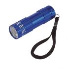 LED flashlight  Powerful  silver - 5