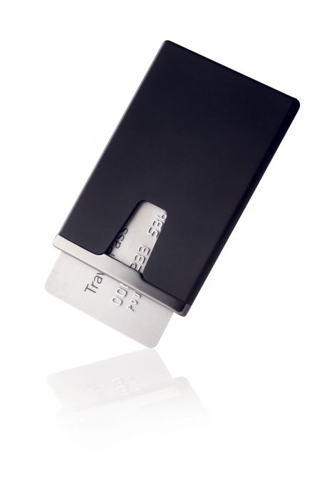 Card Houder en Beeper Zwart titanium - 1