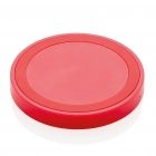 5W draadloze oplader rond, rood - 1