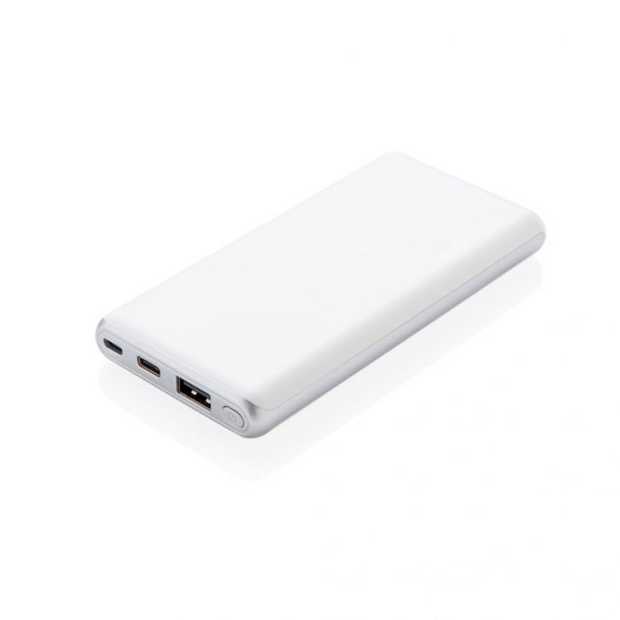 Ultra snelle 10.000 mAh powerbank met PD, wit - 1