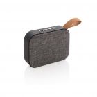 Fabric trend draadloze 3W speaker, zwart - 4