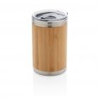 Bamboe koffie beker, bruin - 1