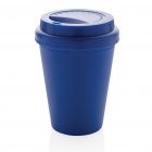 Herbruikbare dubbelwandige koffiebeker 300ml, blauw