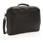 Fashion black PVC vrije 15.6" laptop tas, zwart - 1