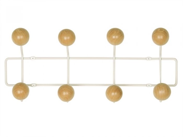 Hat rack Cosmic w. wooden balls - 1