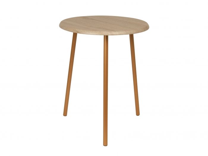 Side table metal copper legs - 1