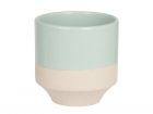 Plant pot Native medium light silt w. dusk blue