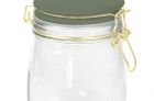 Storage jar Candy glass medium, jungle green lid - 2