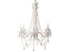 Lamp Chandelier Gypsy white 6 arms